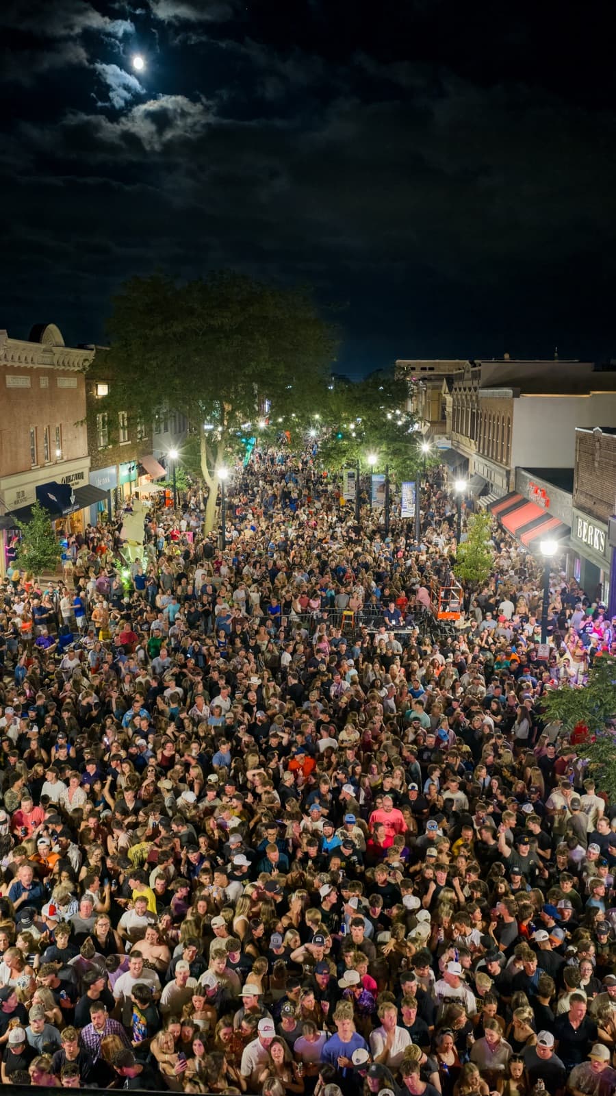 Moon Over Main Street