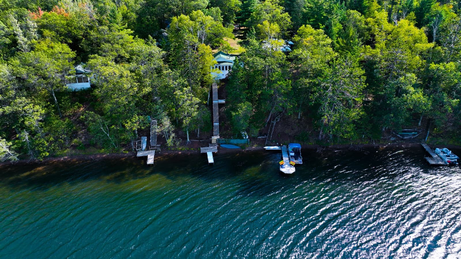 The Cabin and Its Docks
