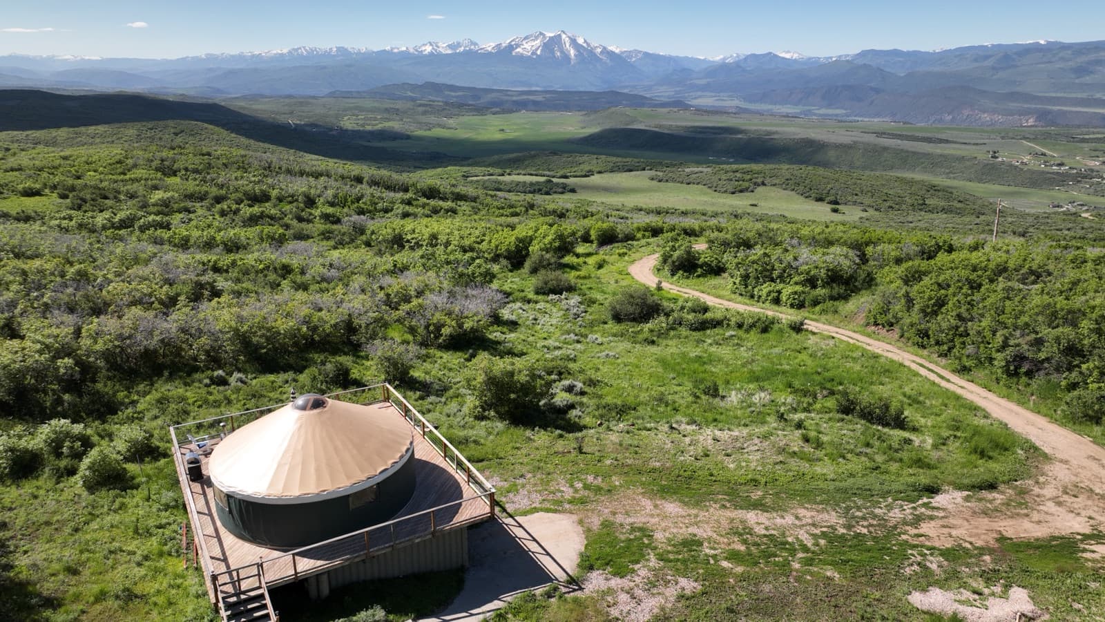 The Yurt and the View
